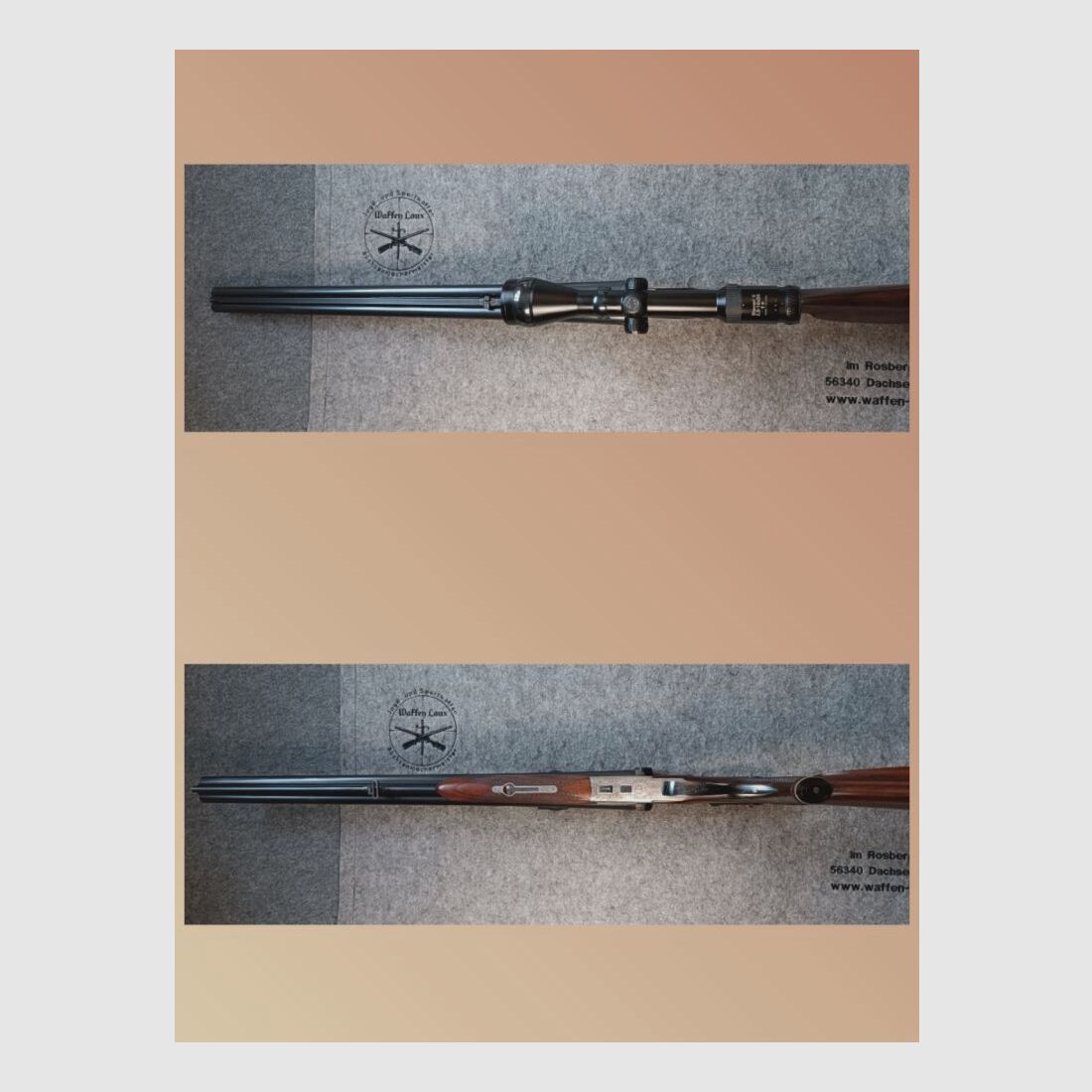 Vierling! BÜHAG Suhl Handwerksarbeit GDR Mod. Vierling ! Top Zustand mit ZF Zeiss Diavari 2,5-10x50