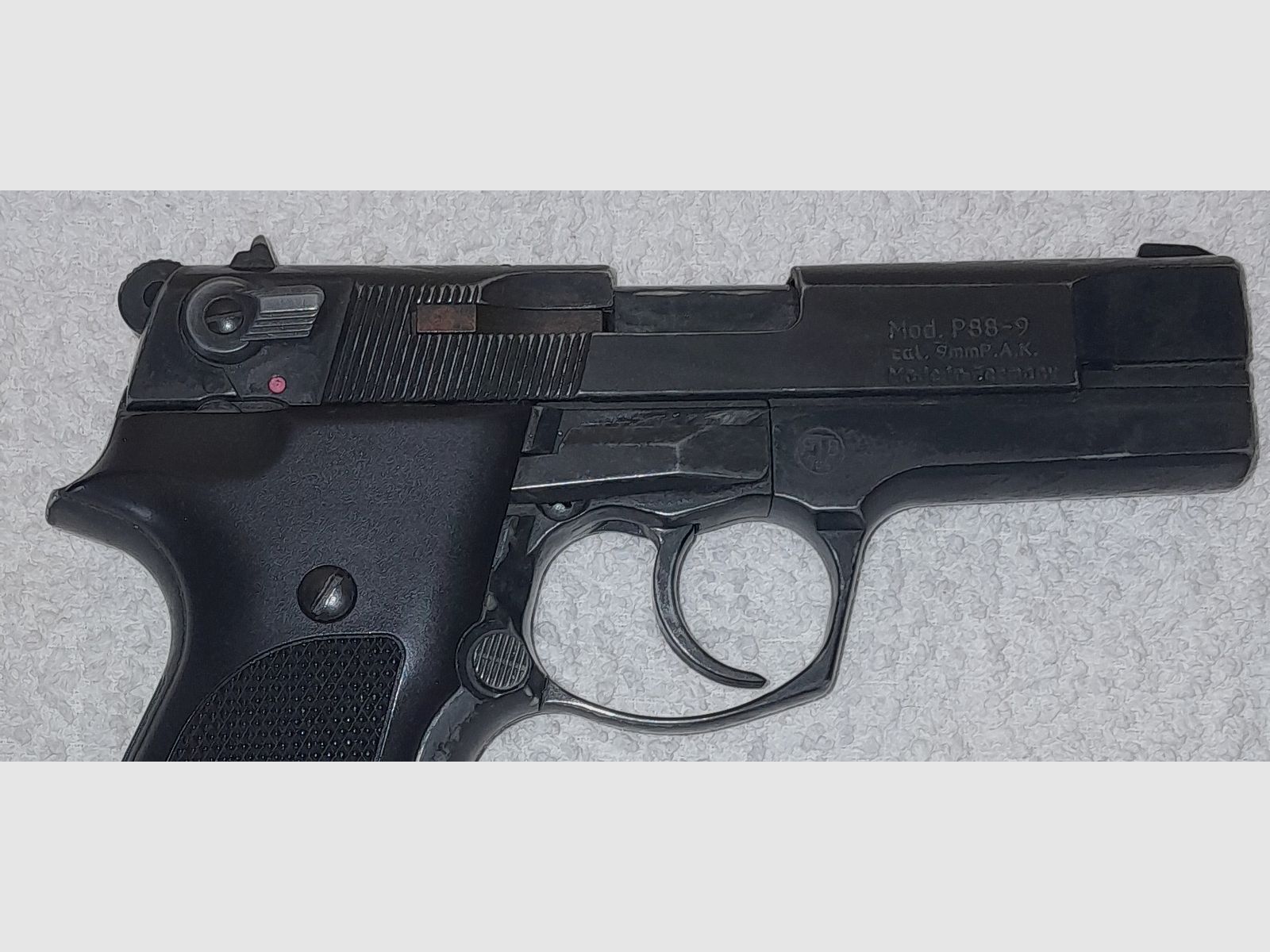 Walther P88 Compact Kal. 9mm P.A.K. im Used-Look