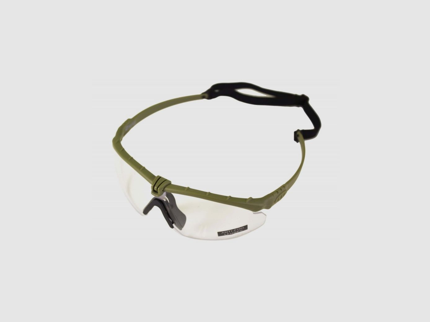 Lunette Battle Pro Thermal Grün/Klar mit Einsatz - Nuprol