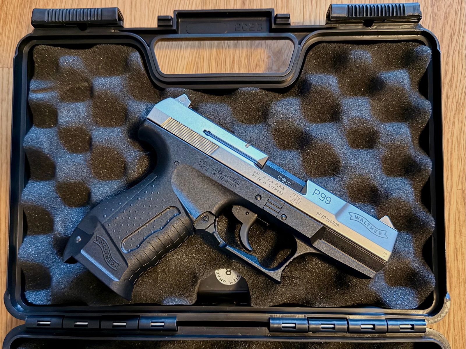 Umarex Walther P99 Schreckschusspistole Bicolor – unbenutzt – PTB