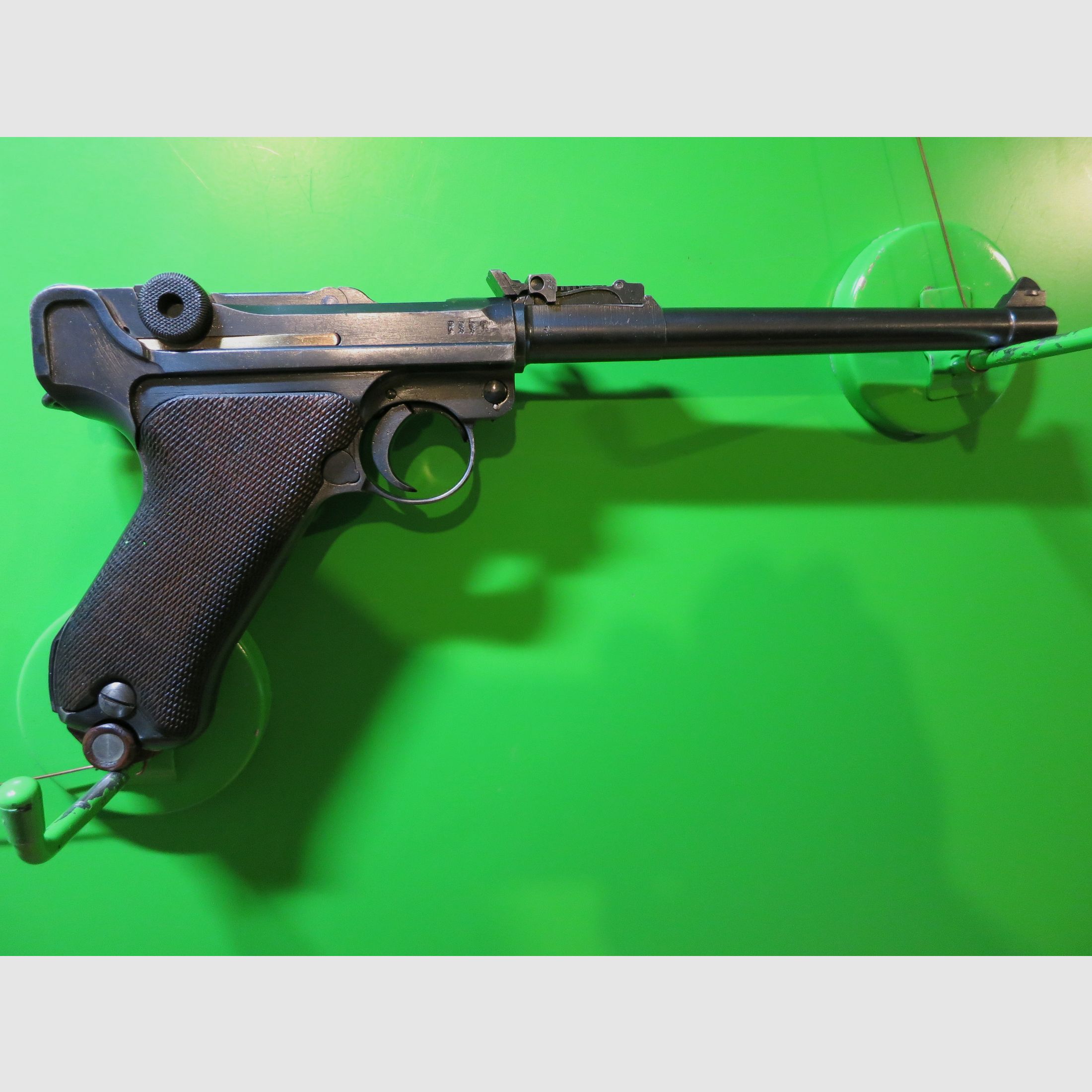 Deutsche Waffen- und Munitionsfabriken (DWM) 1918 , lange Pistole 08 P08, Ari P08 (Artillerie), 9 mm Luger     #48