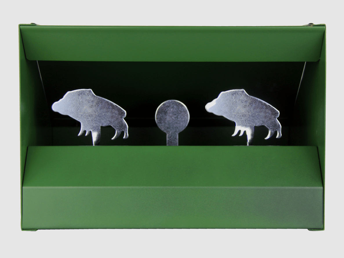 Ball trap box wild boar