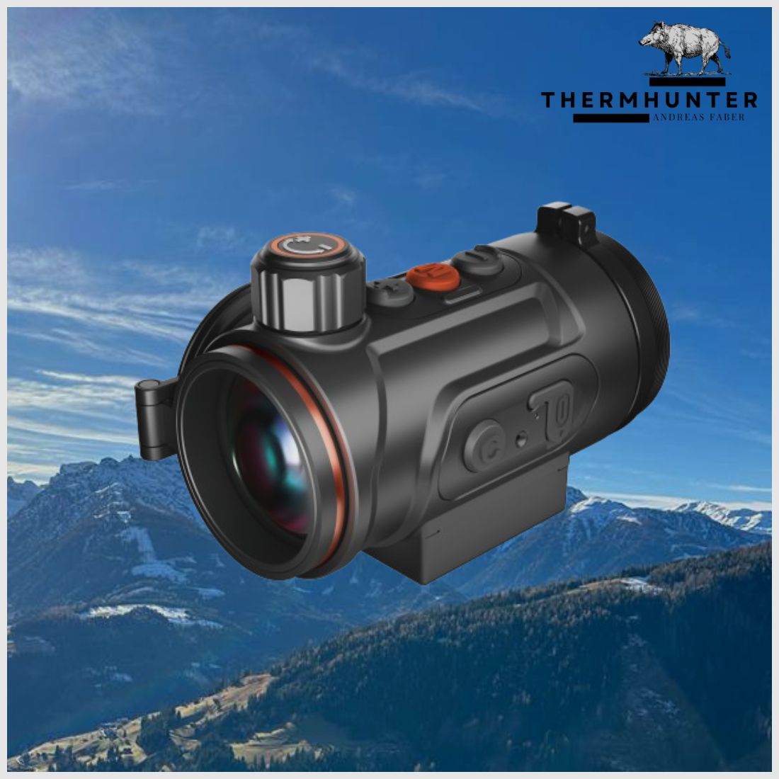 ThermTec Hunt Pro 635 incluant adaptateur appareil de vision thermique