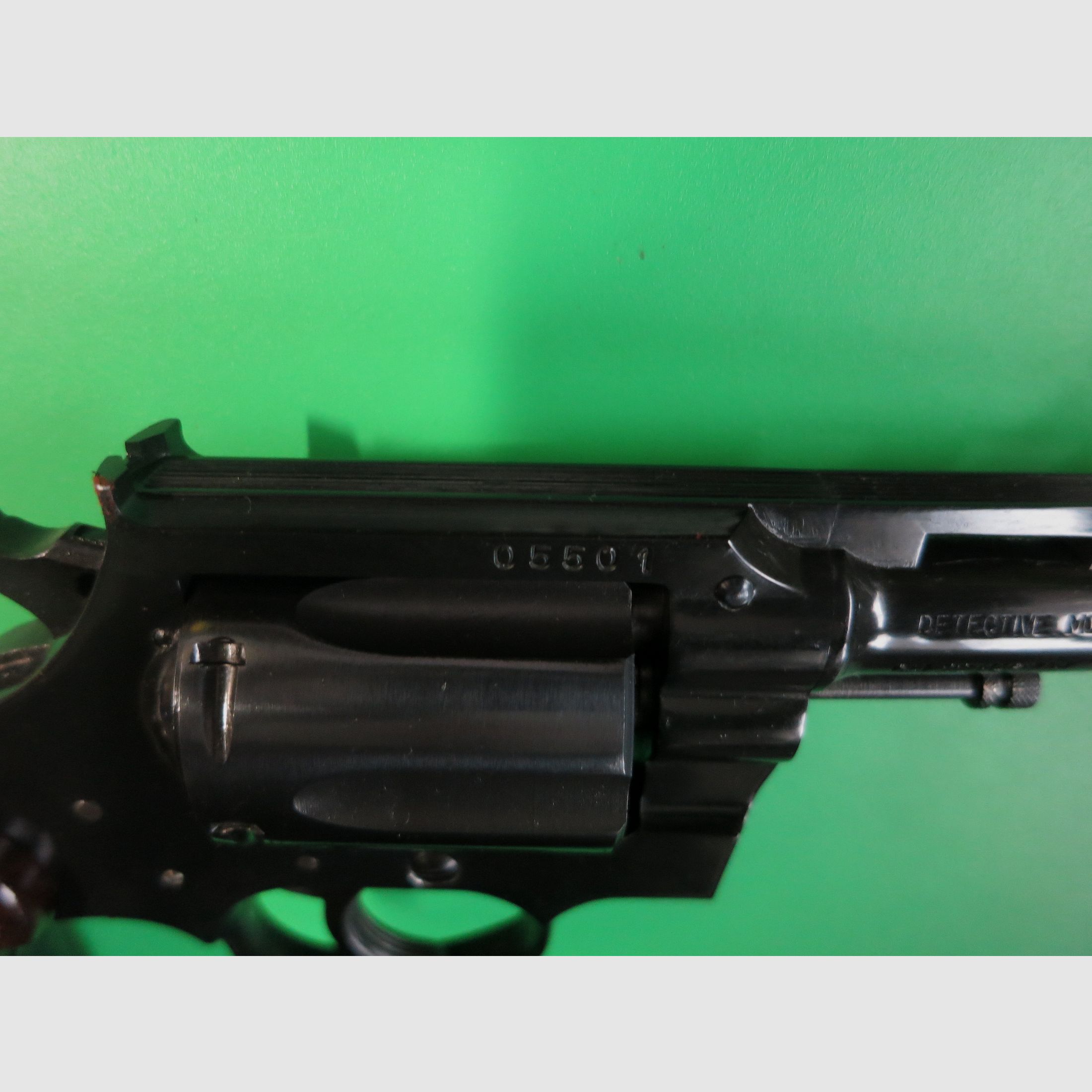 Revolver Heym Model Detective, caliber 22 Magnum, .22 WinMag, falling game revolver, like new #73