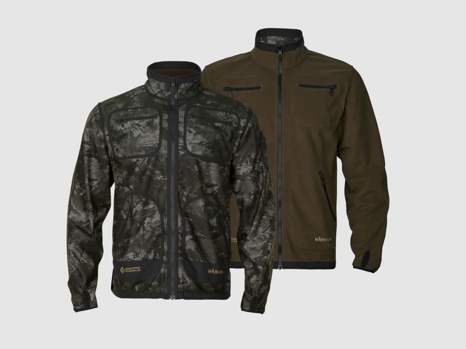 Veste réversible en polaire Härkila Kamko Noctyx WSP