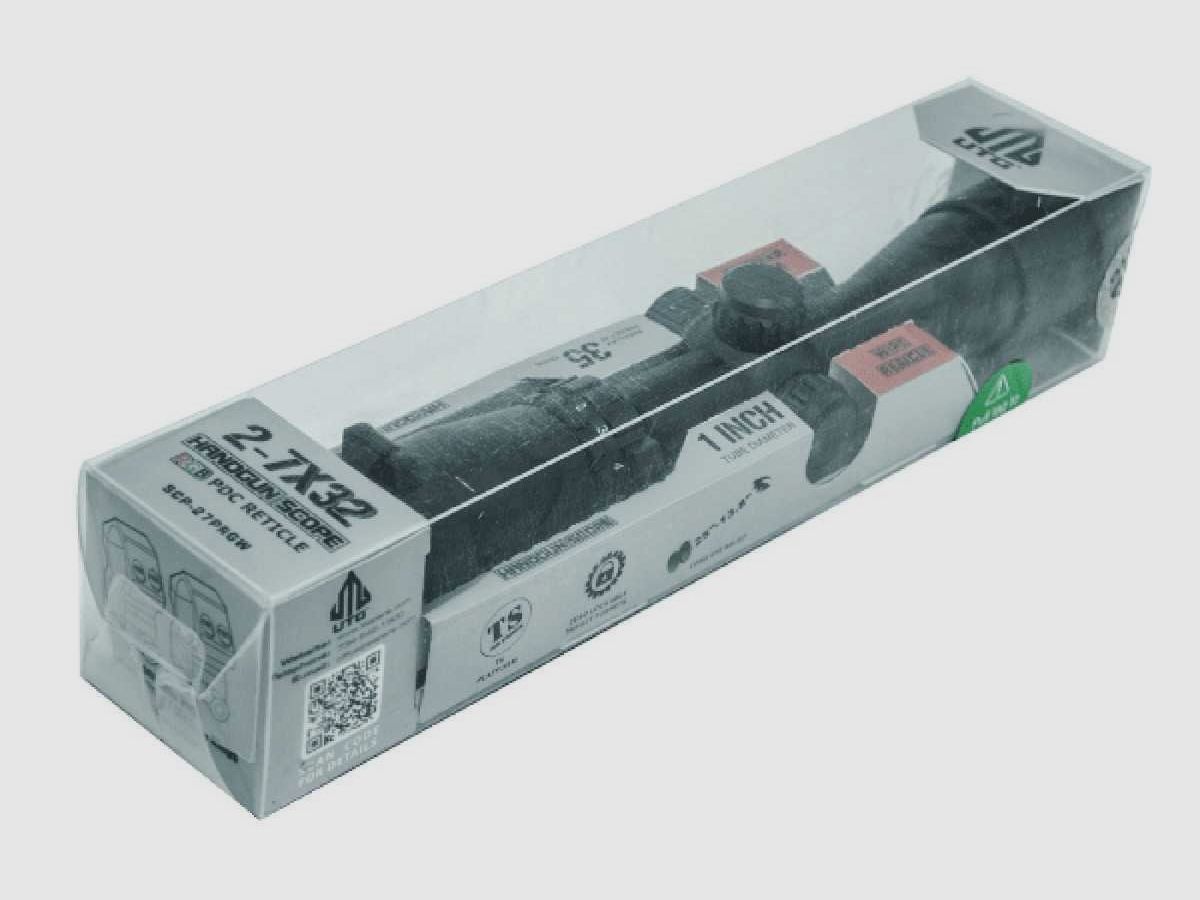 UTG 2-7 x 32 mm Zielfernrohr für Kurzwaffe, Bild 6 von 6