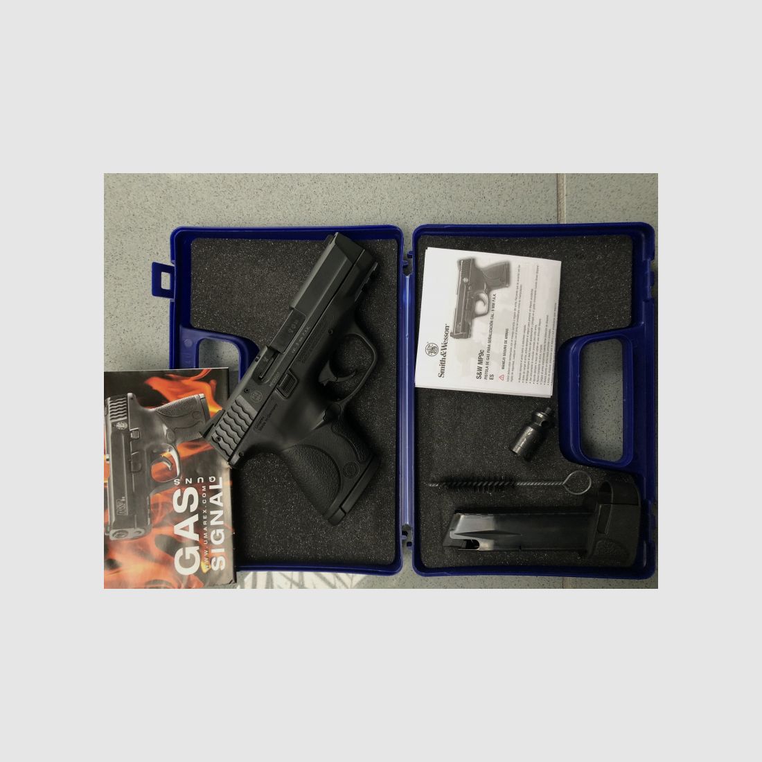 Smith & Wesson Schreckschuss Pistole M&P 9C, 9mm PAK