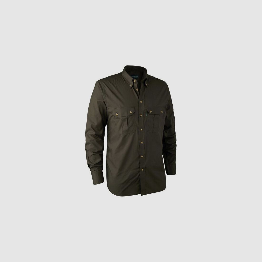 Deerhunter Hemd Clark Dark Elm green