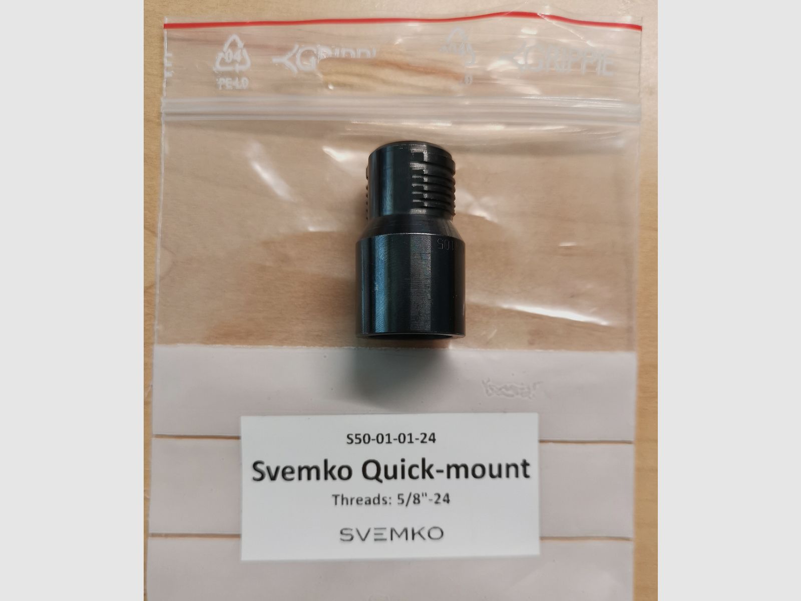 Svemko tłumik Quick Mount Adapter  5/8"-24 UNF NOWY