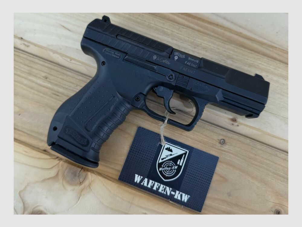 Demonstration weapon Carl Walther pistol P99 AS 9x19 15R Black 9mmLuger