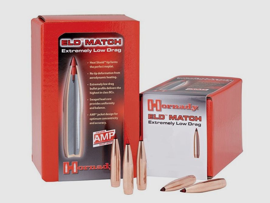 Hornady Bullets 6.5mm/.264 – ELD-Match – 130grs