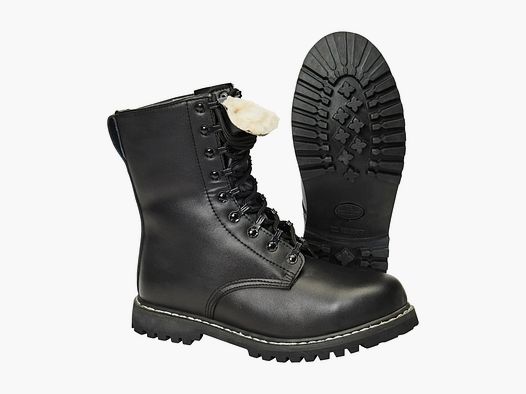Brandit Brandit Springerstiefel mit Stahlkappe und Futter schwarz