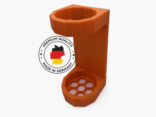 Soporte magnético para suppressor hasta 56mm NARANJA | Soporte para suppressor de armero