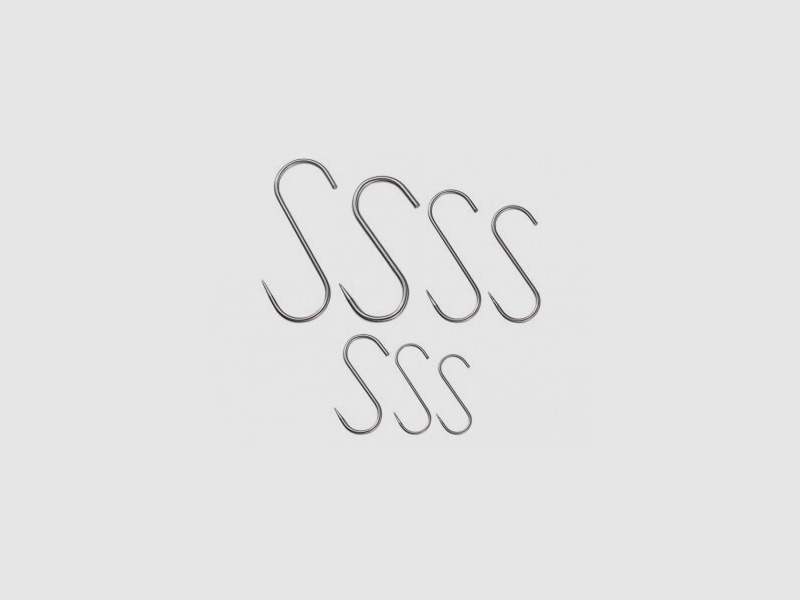 Landing stainless steel hook load capacity up to 100 kg