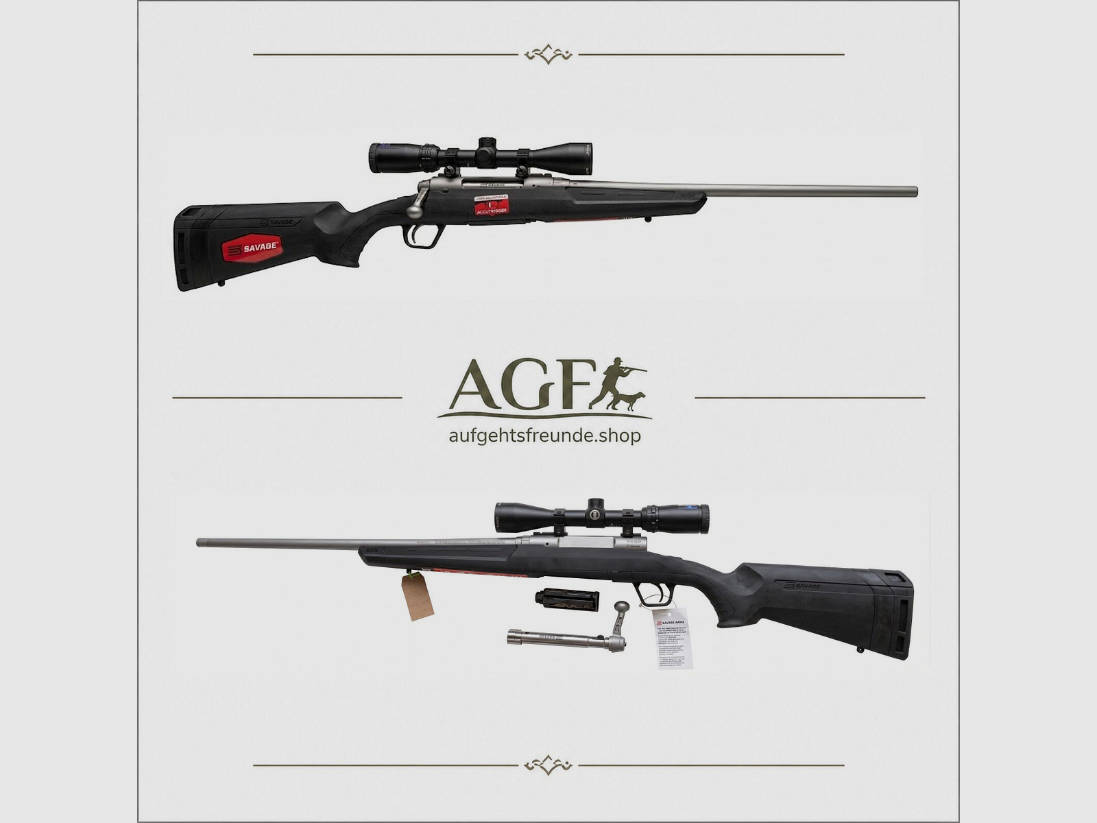 Savage Axis II XP 6,5 Creedmoor met Bushnell Banner 3-9x40