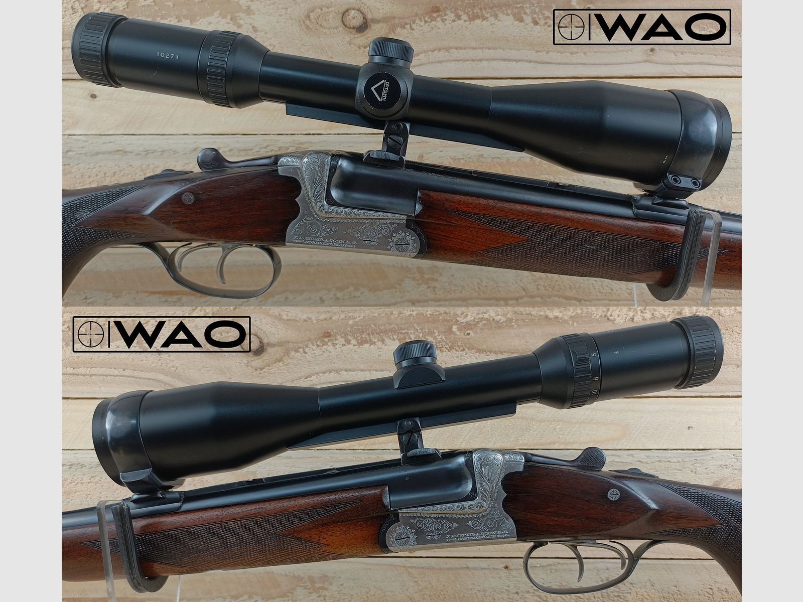Sauer & Sohn BBF 54, Sauer 54, Kal. 7x57R, 16/70 *inkl. Optolyth Optik*, Bild 2 von 7
