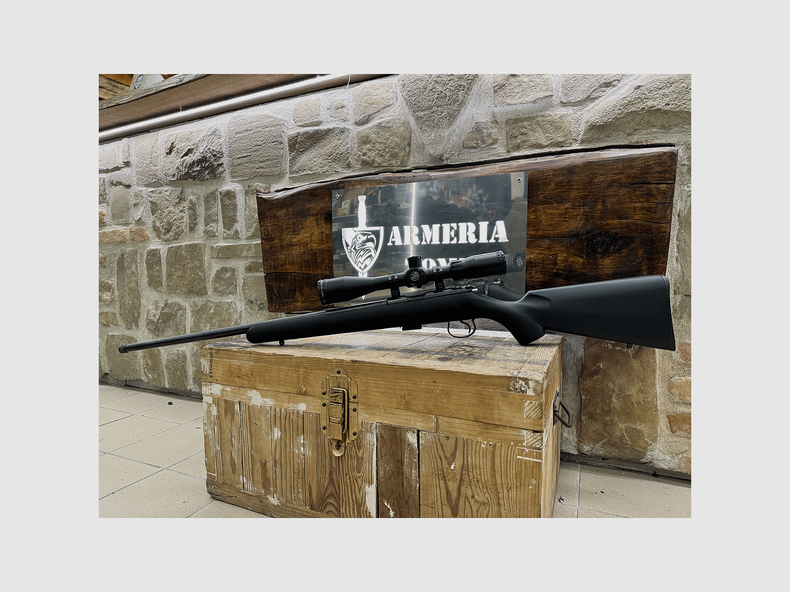 USED – RIFLE – CZ MOD. 455 cal. 22LR, image 5 of 6