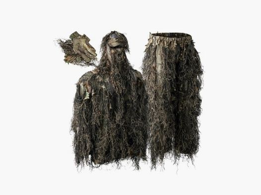 Deerhunter Sneaky Ghillie-Pullover-Set mit Handschuhen