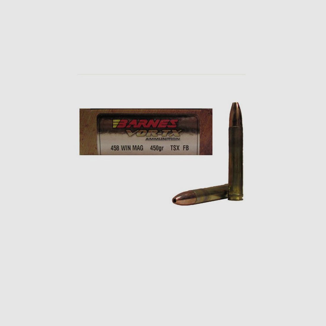 Barnes Vor-TX TSX 458WM 450gr FB 20 stk Blyfri Riffelpatron