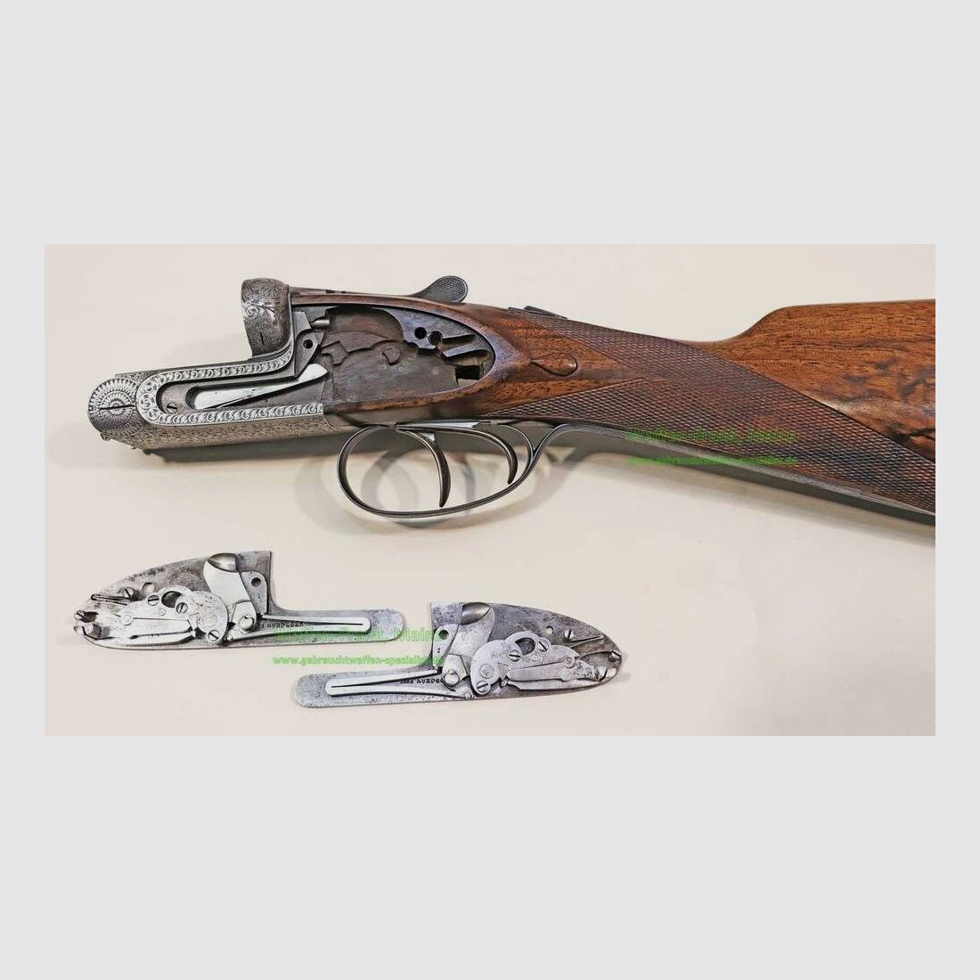 C.Mode Armurier Paris Mod. Seitenschloss De Luxe