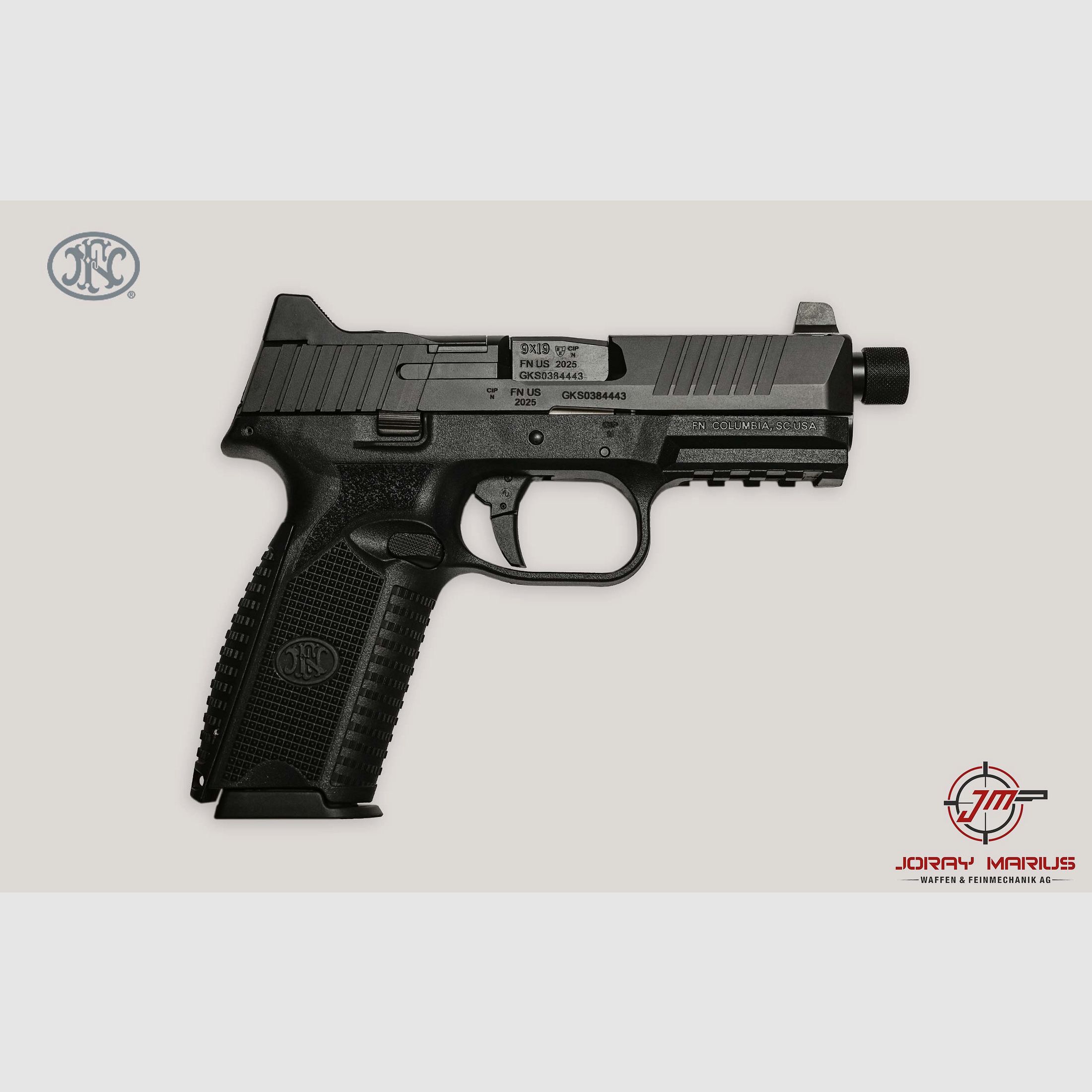 FN 509 Tactical NDS BLK 9mm Para, image 1 sur 2