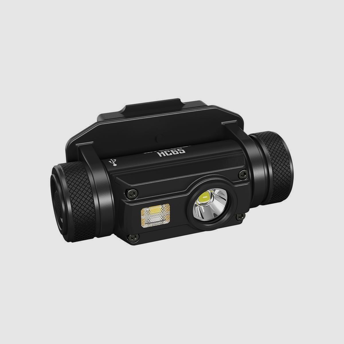 Nitecore HC65M hoofdlamp HC65M 1000 lumen 3 lichtbronnen inclusief accu en NVG-bevestiging