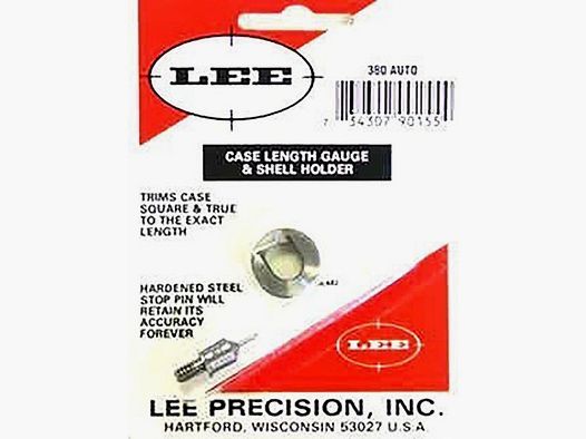 LEE PRECISION Galga de longitud/shell holder Lee 380 Auto