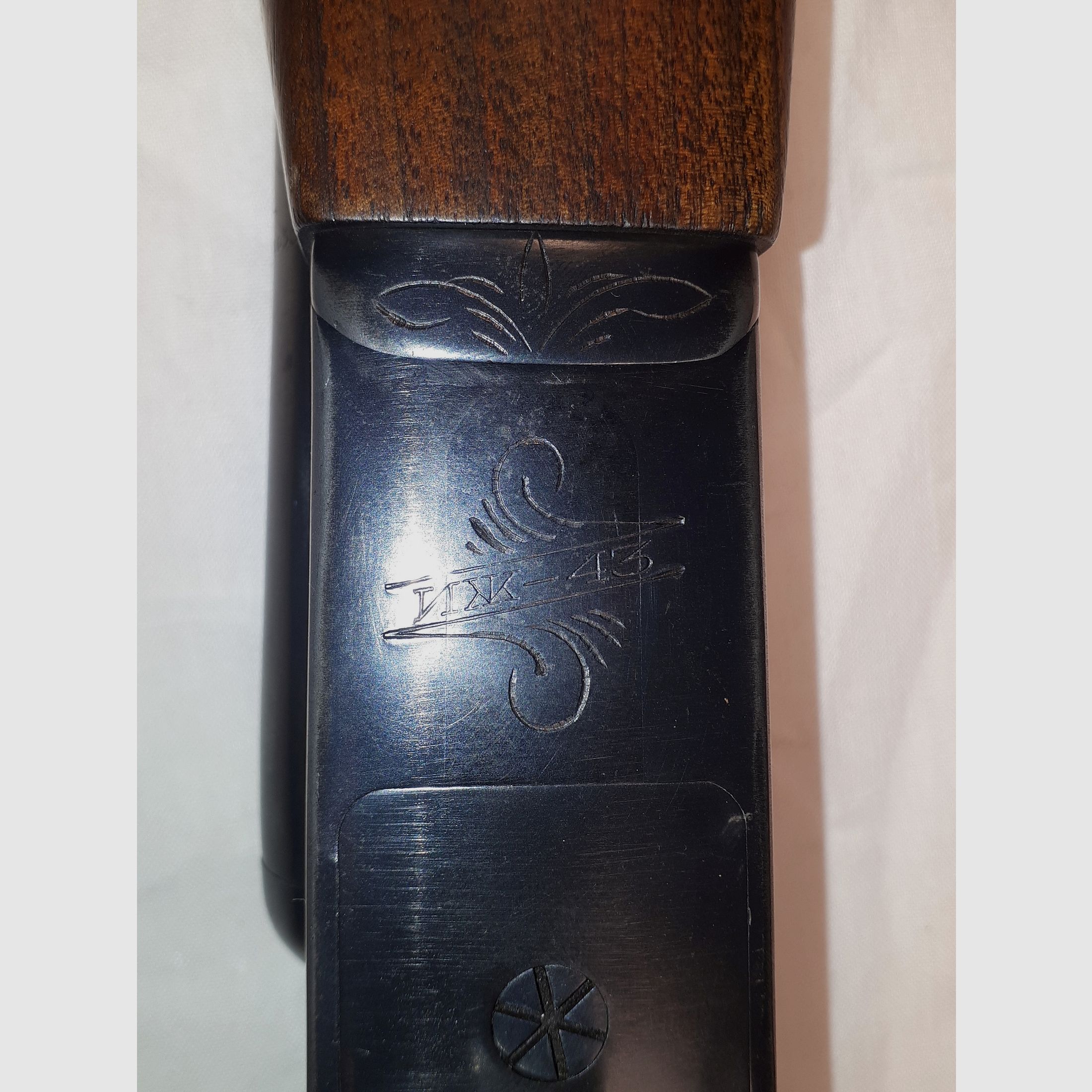 Double-barreled shotgun Baikal, model IZH-43.