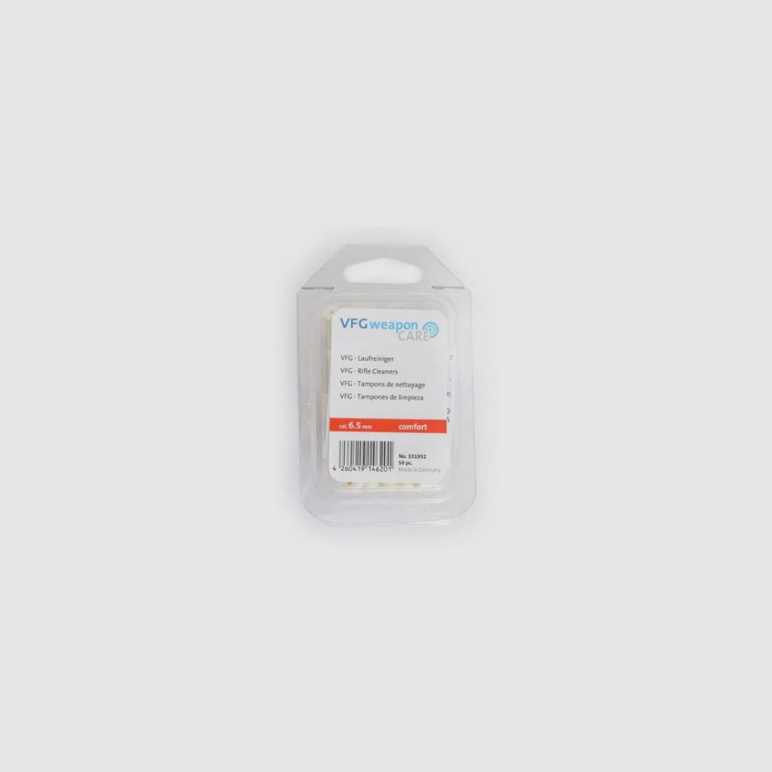 Vilt voor getrokken loop kal. 6,5 mm mod. 331952 VFG Weaponcare, afbeelding 1 van 2