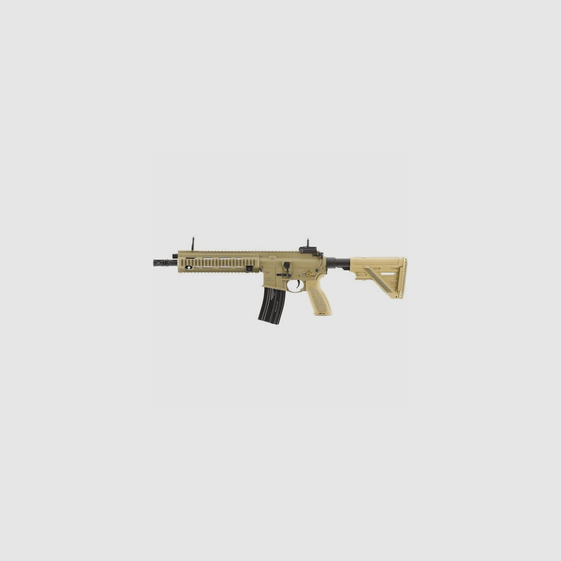 Heckler & Koch HK416 A5 Sportsline EyeTrace 6 mm, S-AEG, < 1,3 J, grünbraun