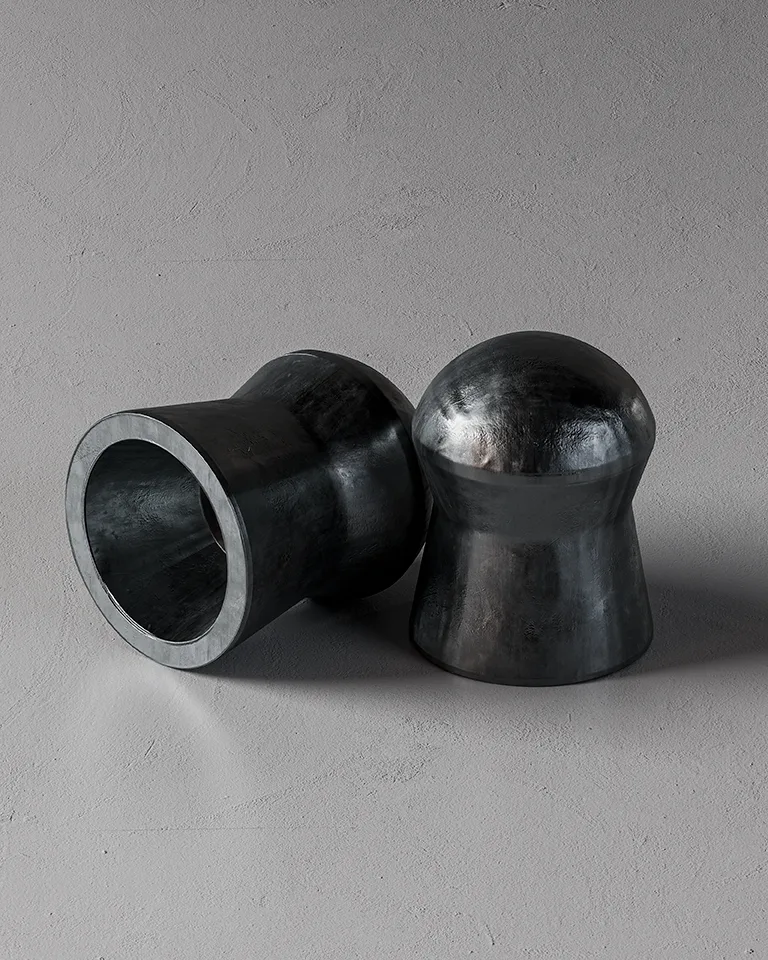 ZAN Fat Boy luchtbukskogeltjes .25 / 6,35mm. 31,5 grain 2,04 g., afbeelding 1 van 3