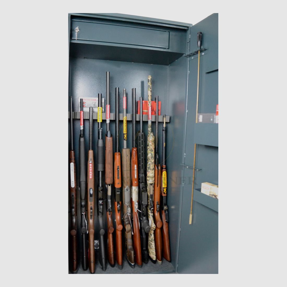 Wertgunner-Safe * 12 Langwaffen * Schloss elektronisch WW.GLT.700.E, Bild 3 von 3