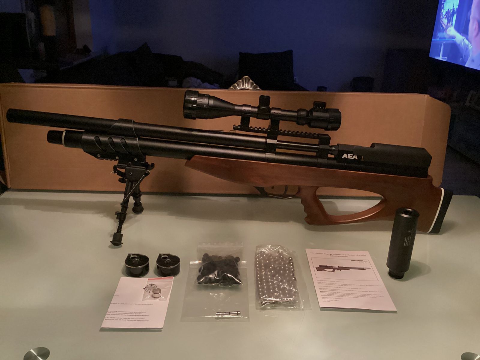 AEA Challenger 7,5 Joule kal.50 in Ovp