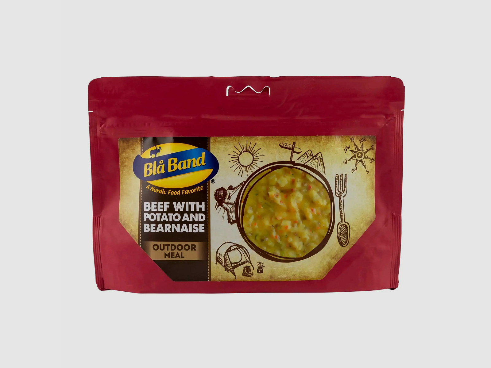 Bla Band viande de boeuf avec pommes de terre et sauce béarnaise