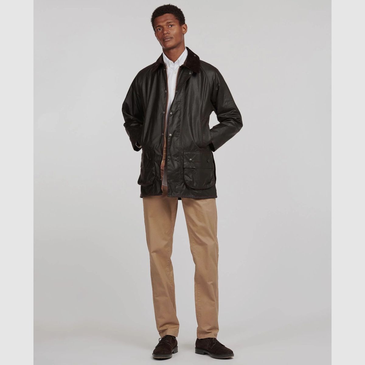 BARBOUR Beaufort Wachsjacke Rustic