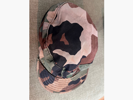 Original US Army Cold War Woodland Mütze Kappe Cap Grösse: 7 1/4