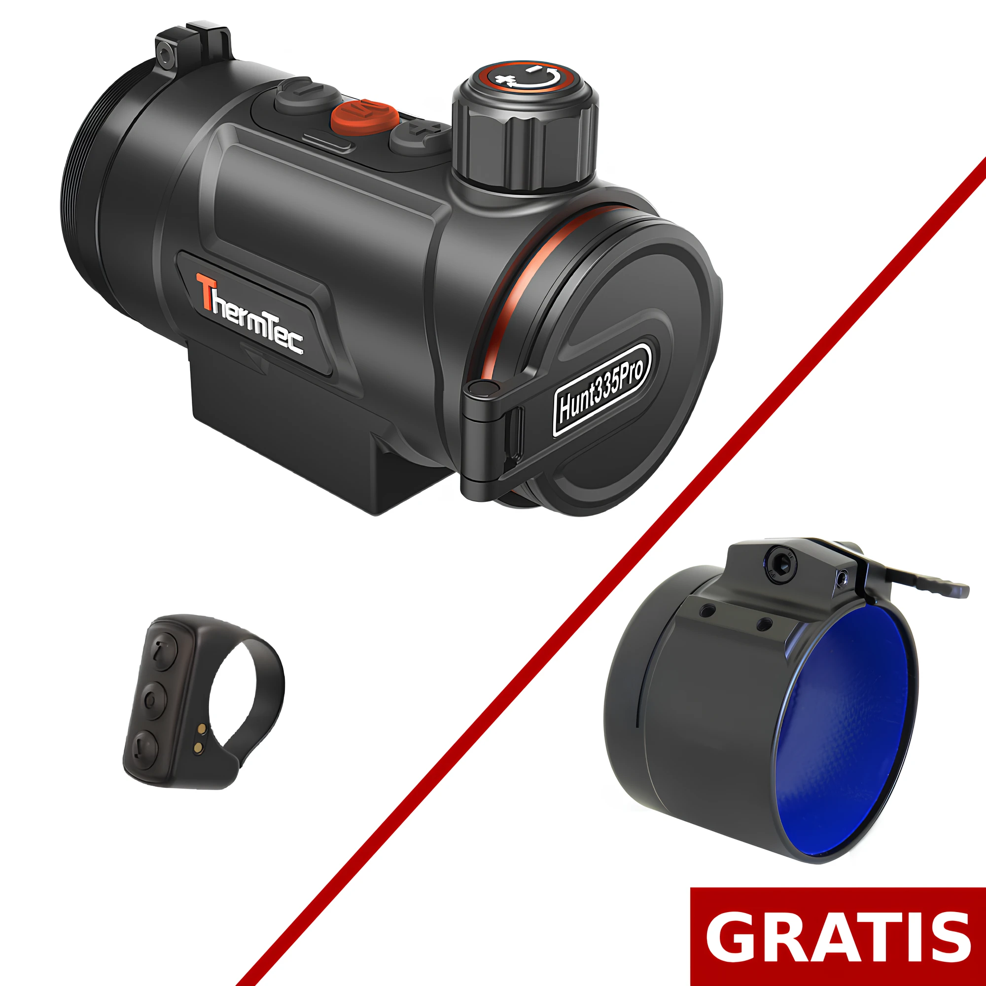 ThermTec HUNT 335 PRO dispositif de vision thermique - livraison sans adaptateur