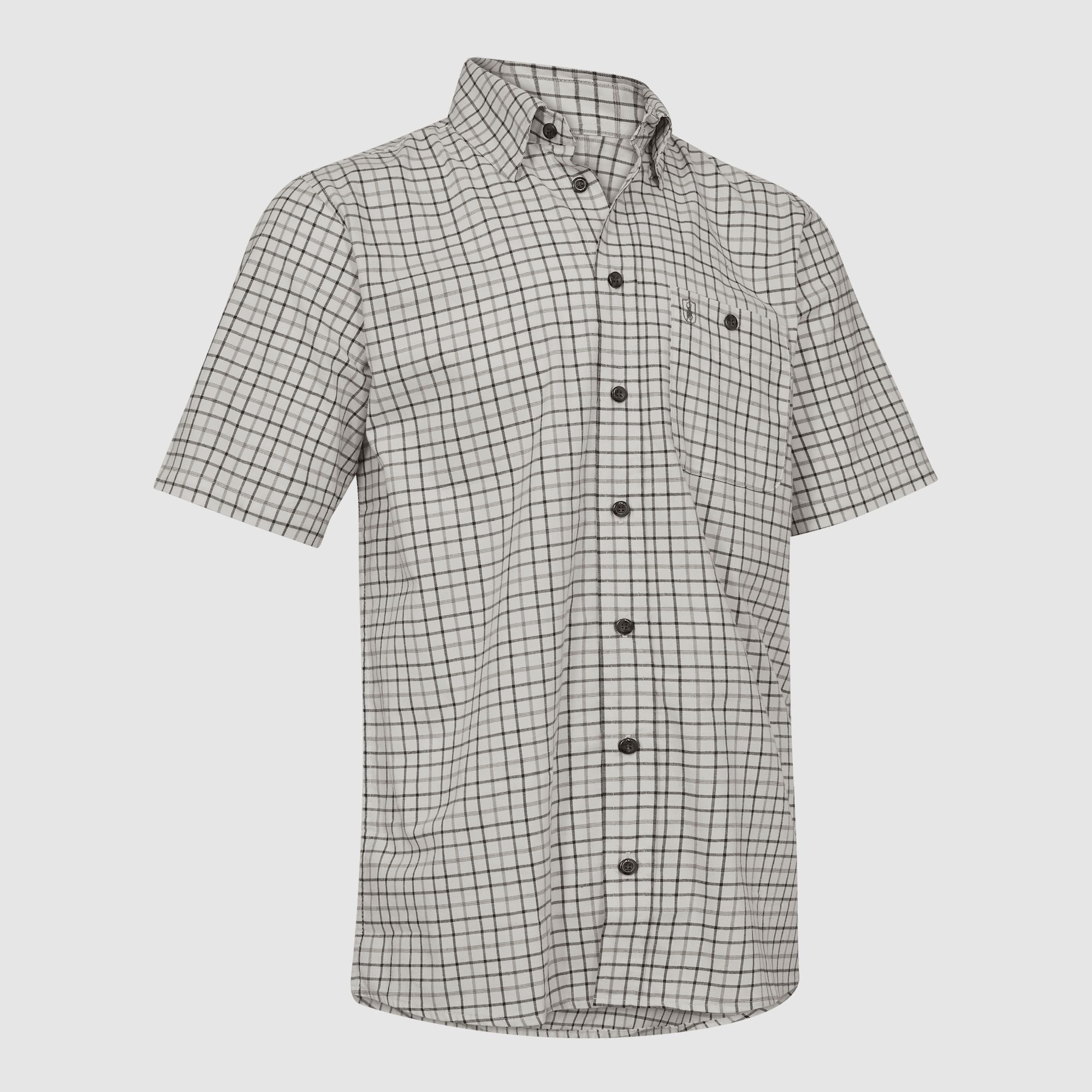 Deerhunter Gavin Shirt S/S Beige Check 43/44