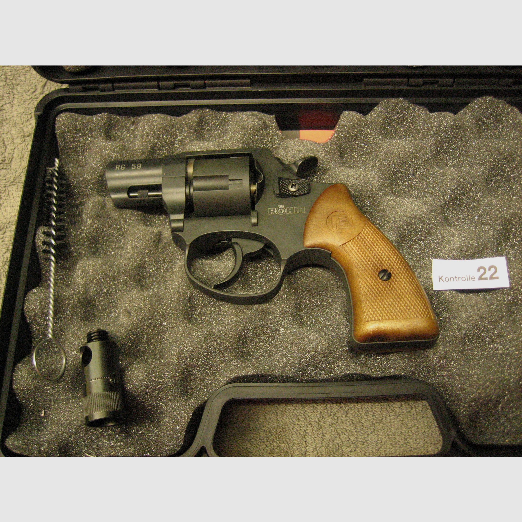 Röhm blank firing revolver RG 59 R.K NEW NEW