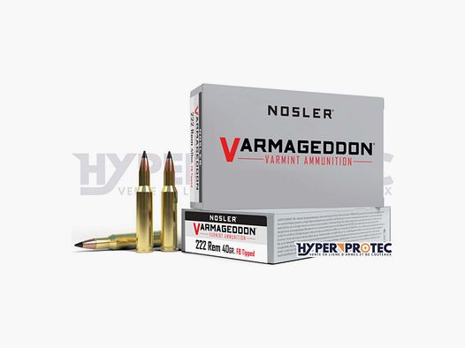Munition 222 Nosler Varmageddon