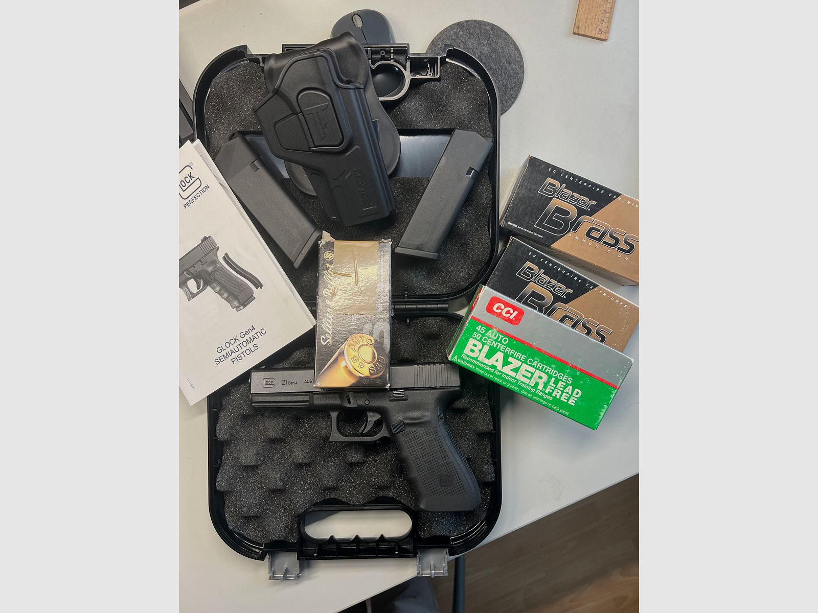 Glock 21 Gen. 4, Selbstladepistole im Kaliber 45 Auto 