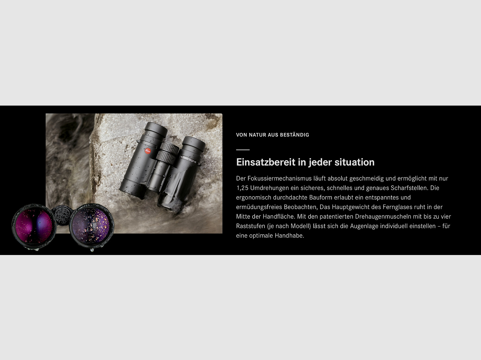 Leica 50381010 Ultravid 8x42 HD-Plus avec sac et sangle pour l'observation des oiseaux 40093