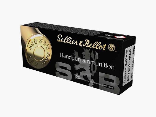 .460 S&W holpunt 16,9g/260grs. Sellier & Bellot