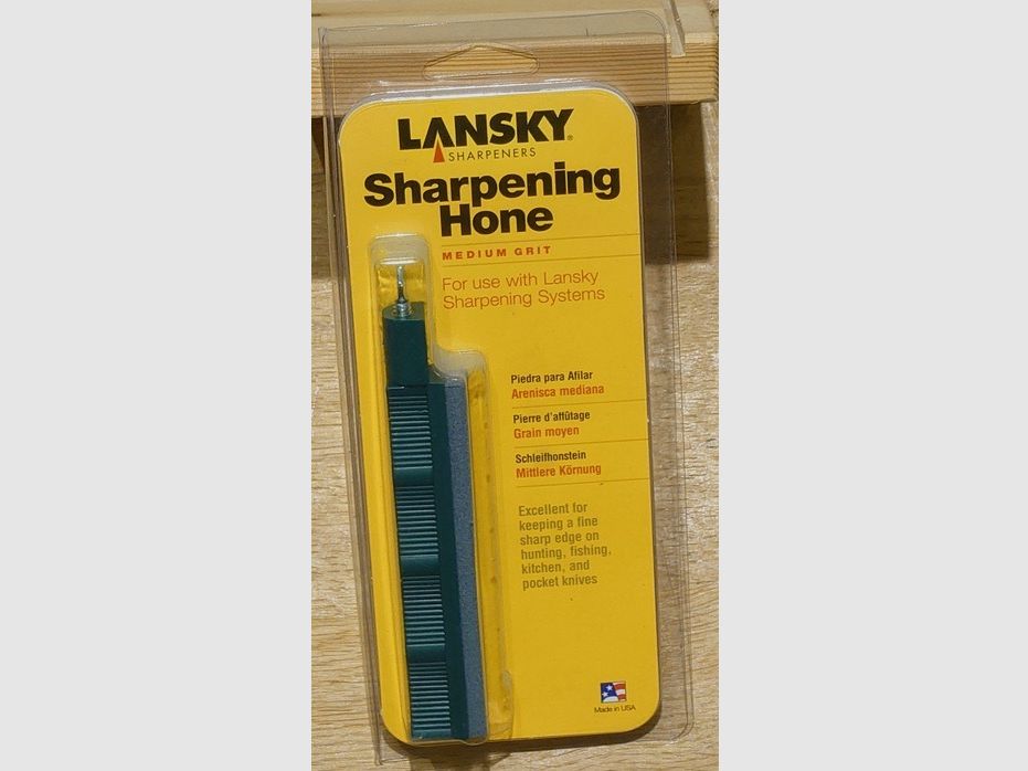 Lansky knife sharpener sharpening stone available in different grit levels, image 3 of 6