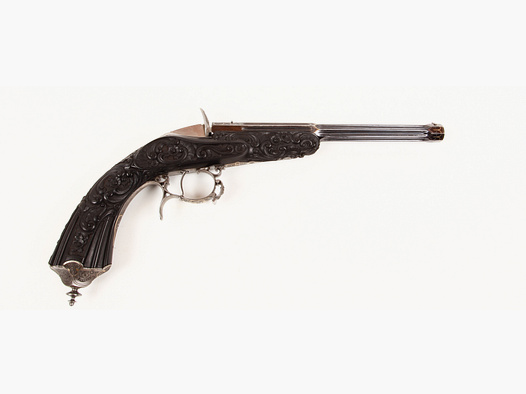Pistola da salone Mangeot Bruxelles ca. 1860 Articolo 10437