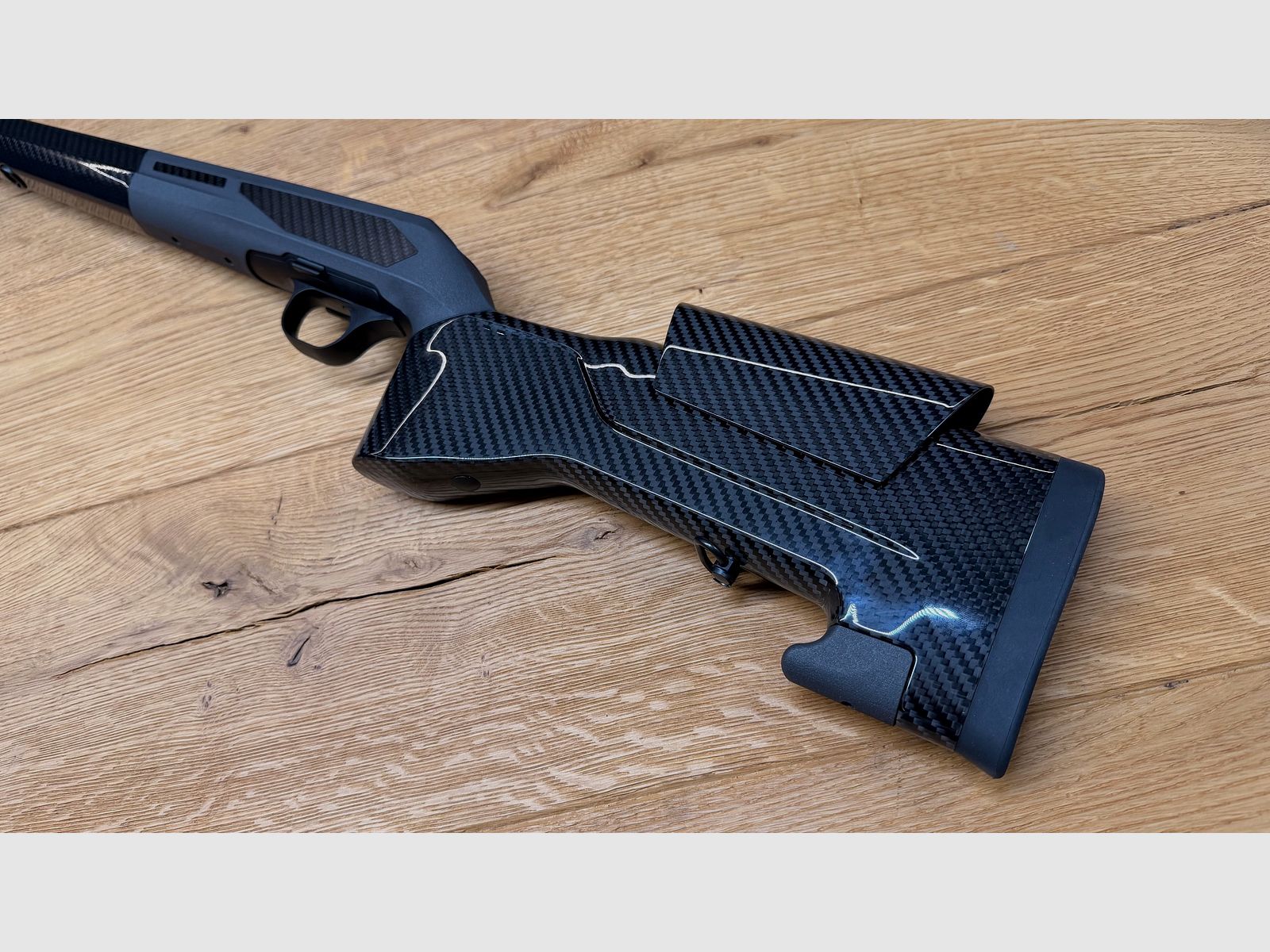 FBT – FINE BALLISTIC TOOLS / HOOGGLANZ SUPERERGONOMISCHE SCHAFT VOOR BLASER R8 / MET R8 SYSTEEM!!!, afbeelding 7 van 7