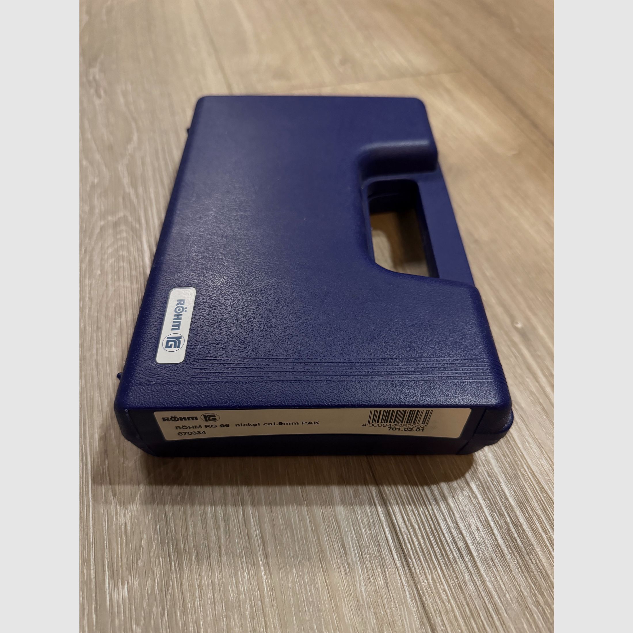 Röhm RG 96 Nickel PTB 699 (Oude Röhm-productie / Blauwe OVP / Stalen barrel), afbeelding 5 van 5