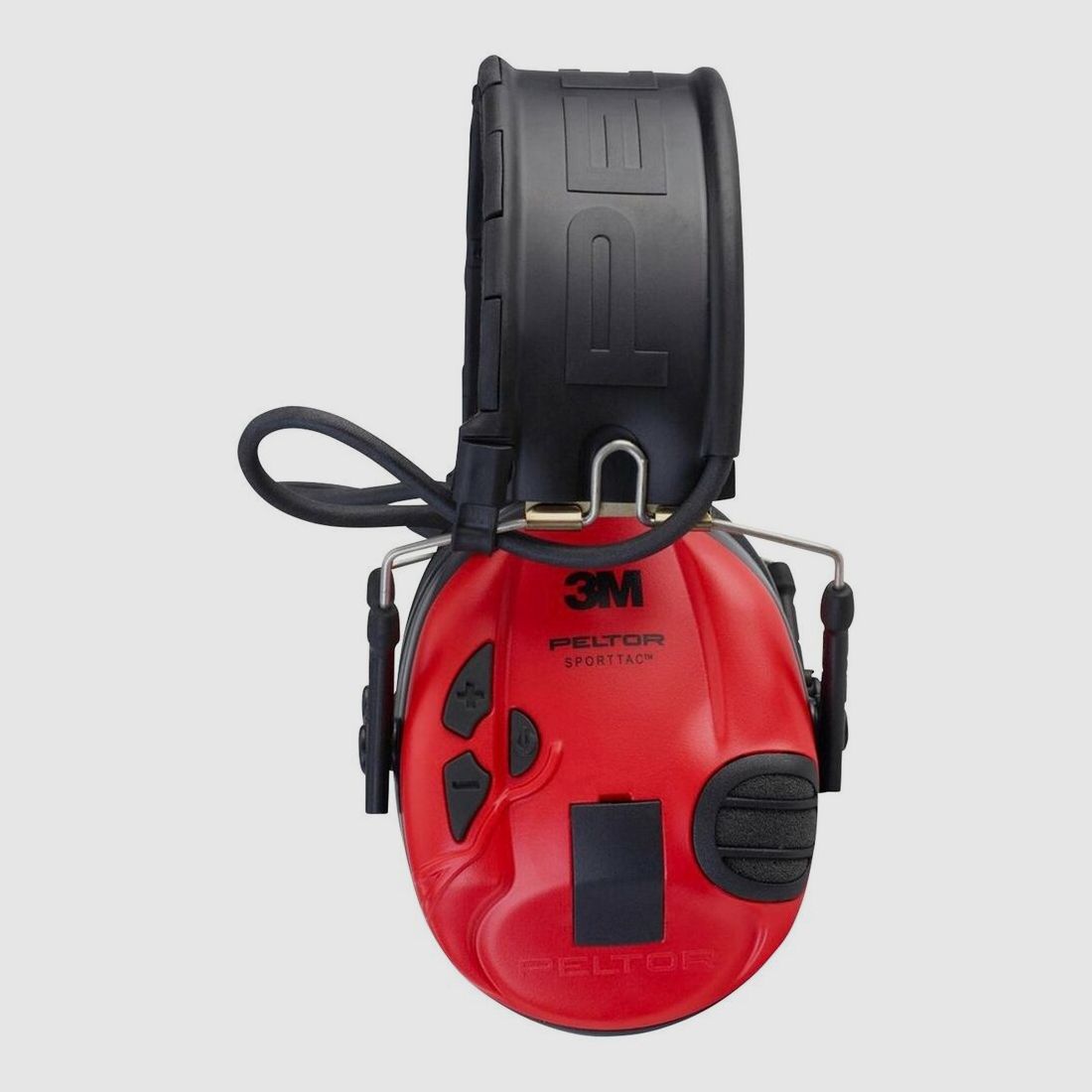 3M Peltor Aktivgehörschutz SportTac Rot/Schwarz, Bild 2 von 5