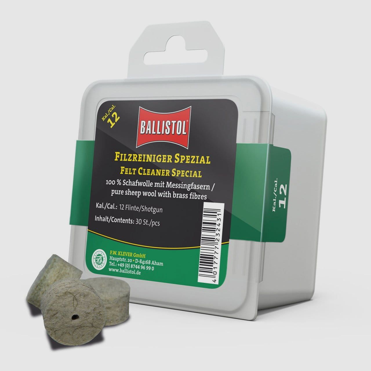 Ballistol Felt Cleaner Shotgun Special - 30 pcs.