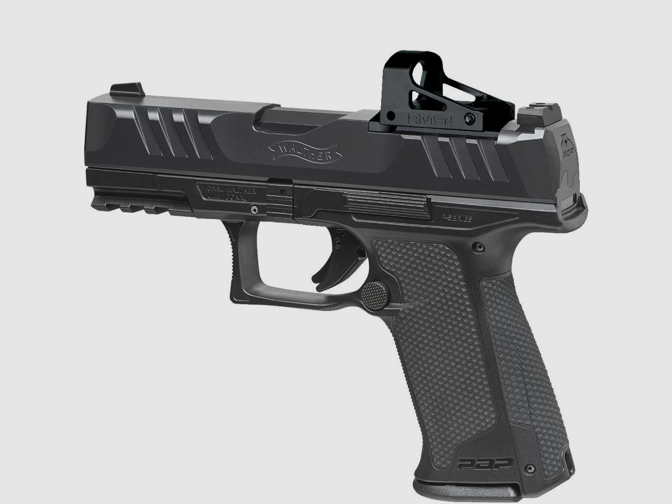 Walther PDP F-Series Combo 4", 9mm Para, 15 skud med Shield RMSc